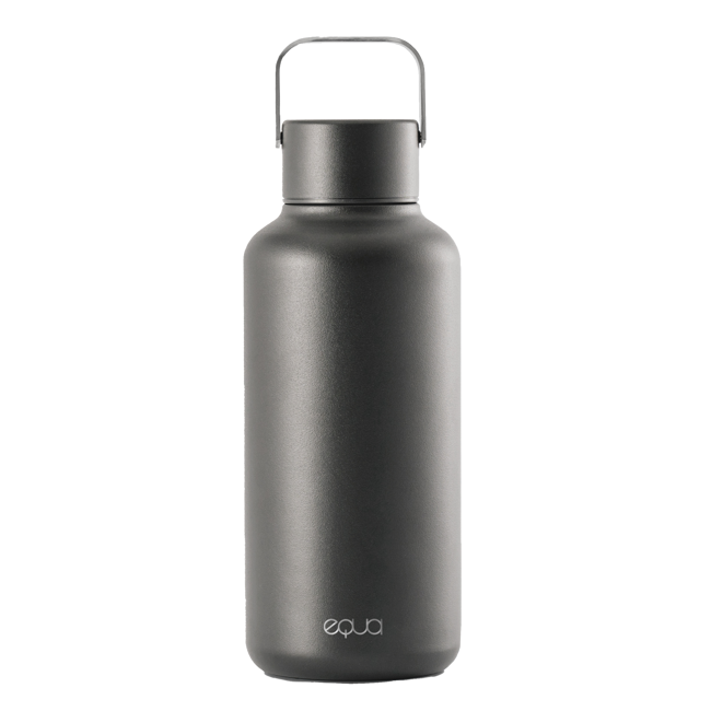 EQUA Bottiglia in acciaio inox Timeless Dark - 600ml by Equa Italia