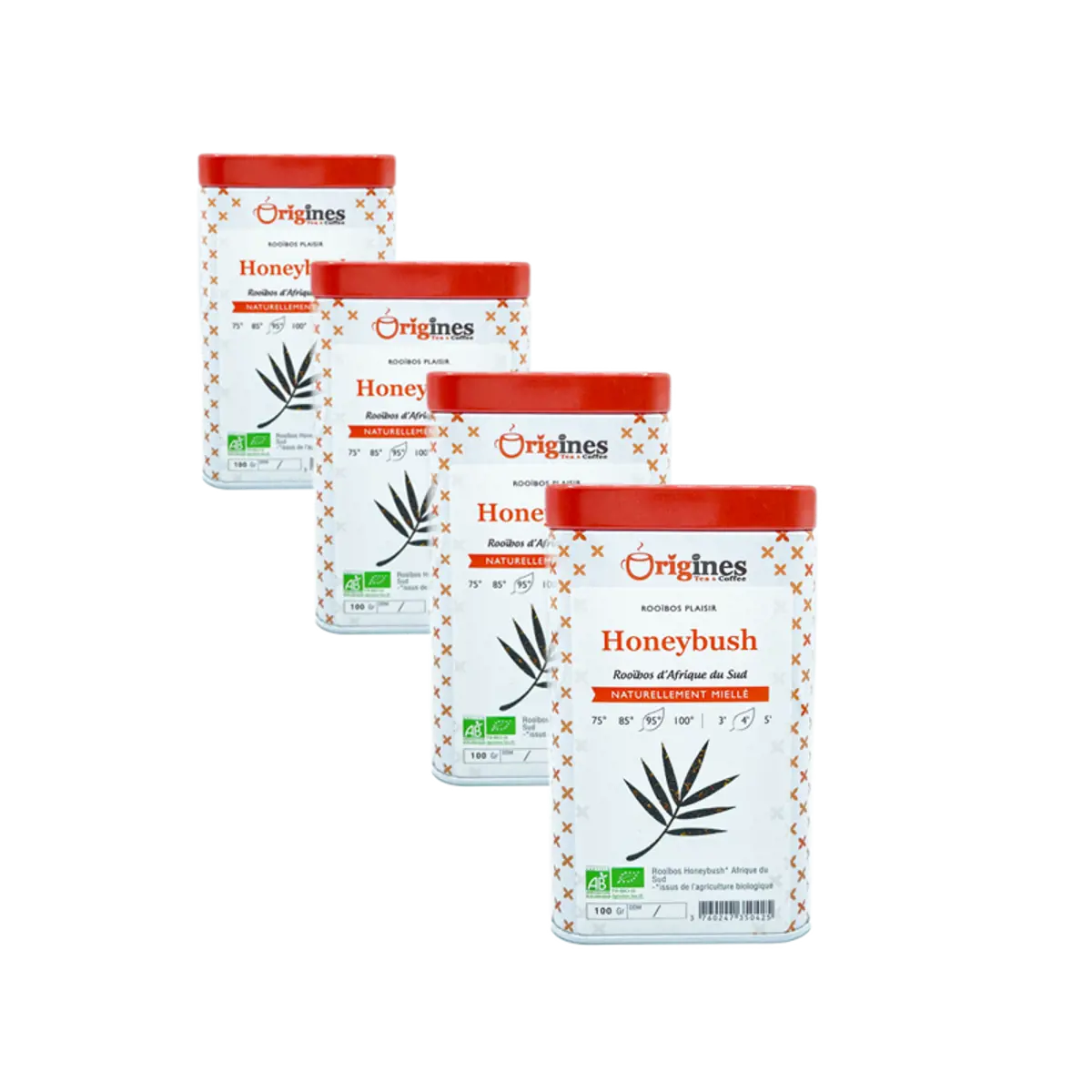 Honeybush Afrique du Sud Metall-Box - 100g by Origines Tea&Coffee