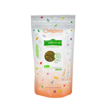 Origines Tea&Coffee The Vert Bio En Vrac Kukicha Japon 1Kg Fleur De The 1 Kg - Pochette 1 kg