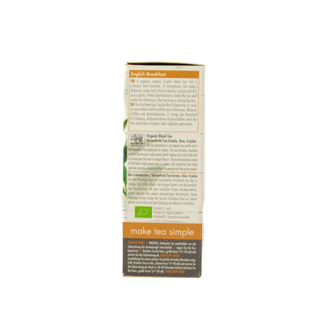 Deuxième image du produit Bistrotea English Breakfast Dosettes Recyclables 10 capsules by Bistrotea