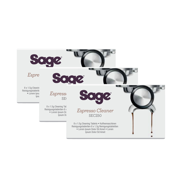 Sage Appliances Nettoyage Entretien Espresso Cleaning Tablets x3 by Sage Appliances
