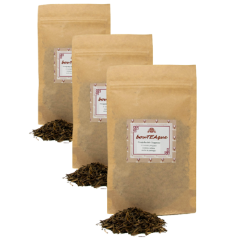 Tè verde Houjicha del Giappone - Pack 3 × Bustina 30 g