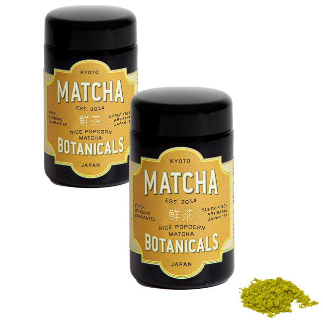 Matcha Botanicals Rice Popcorn Matcha 40g by Matcha Botanicals