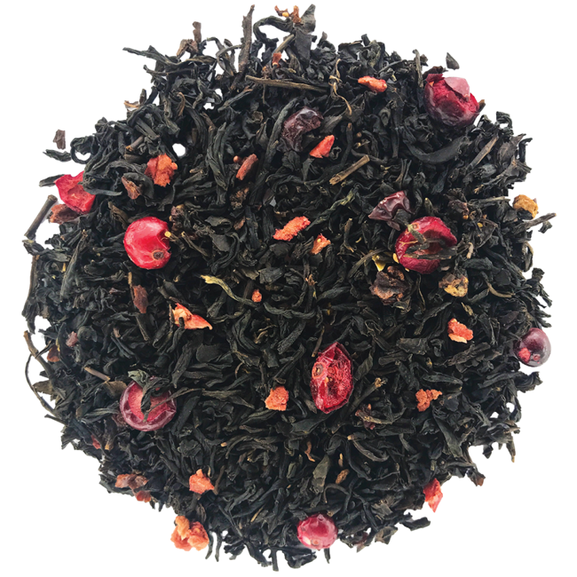 Secondo immagine del prodotto Tè Nero Bio in scatola di metallo - Rouge Délice Chine - 100g by Origines Tea&Coffee