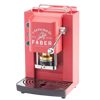 FABER Kaffeepadmaschine - Pro Deluxe Coral Pink verchromt Zodiac 1,3 l by Faber