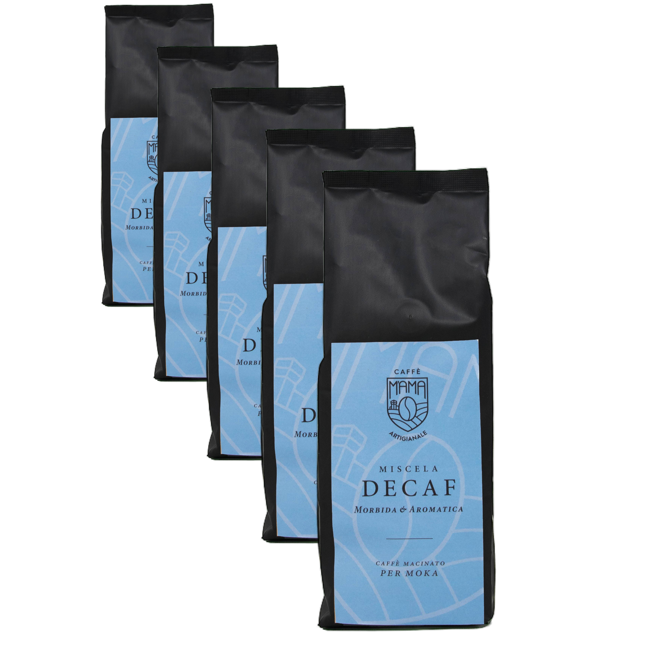 Caffè macinato - Miscela Decaf ad acqua - Moka 250 g by M'ama Caffè