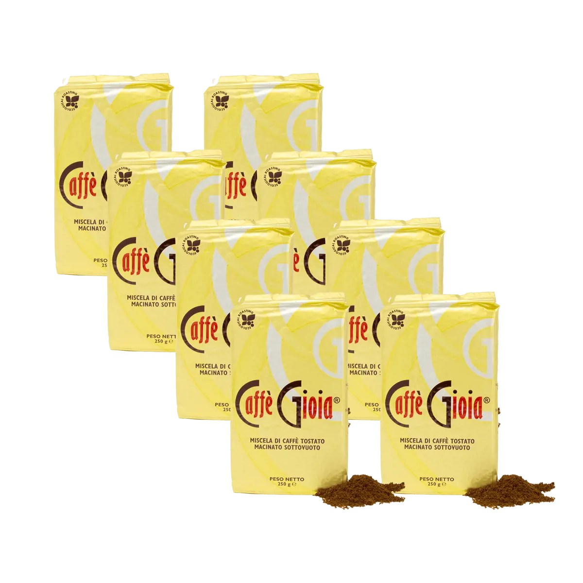 Caffè macinato - Miscela Oro - 8x250g by Caffè Gioia