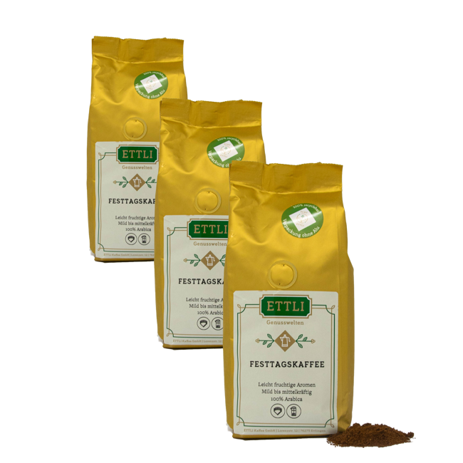 Café des fêtes 500g by ETTLI Kaffee
