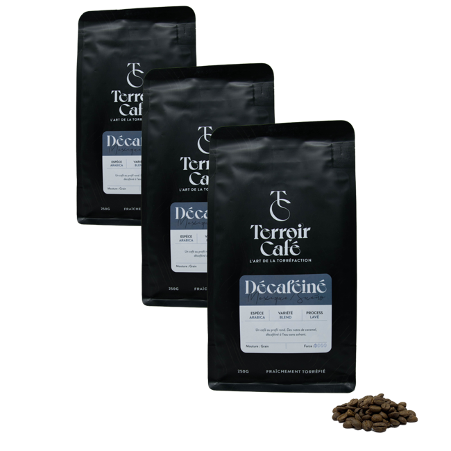 Café En Grain Terroir Cafe Terroir Cafe Mexique Decafeine Sueno 250G - 250 G by Terroir Cafe