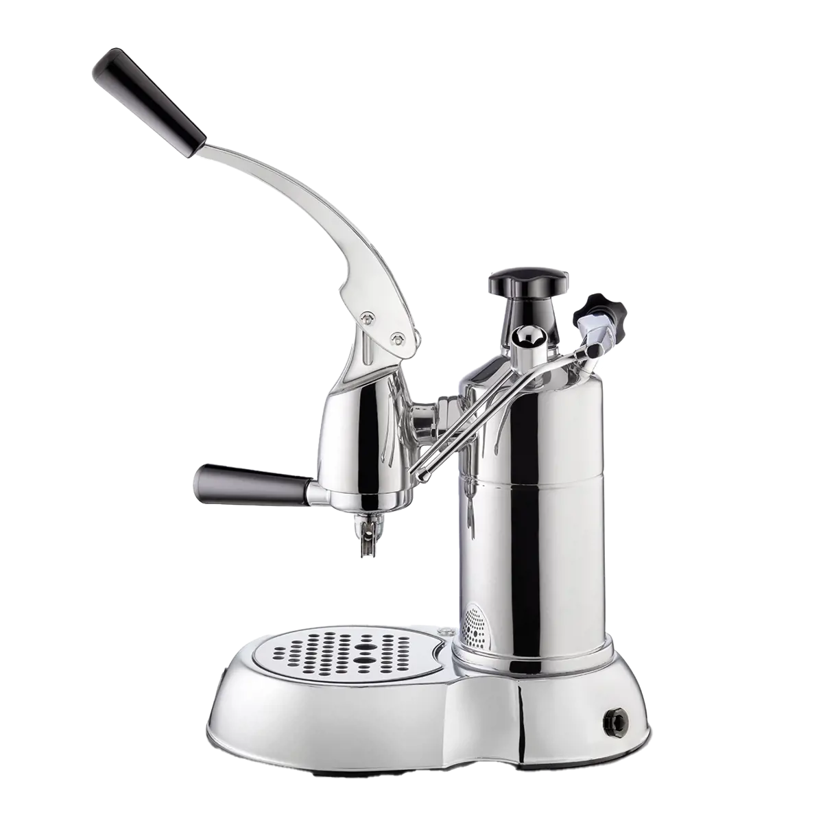 Deuxième image du produit La Pavoni Stradivari Professional Machine A Levier Inox 6 Kg Buse Vapeur Inox by La Pavoni