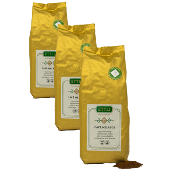Caffè macinato - Café Melange - 500g - Pack 3 × Macinatura Espresso Bustina 500 g