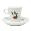 6 Espressotassen mit Untersetzer by Caffè Gioia