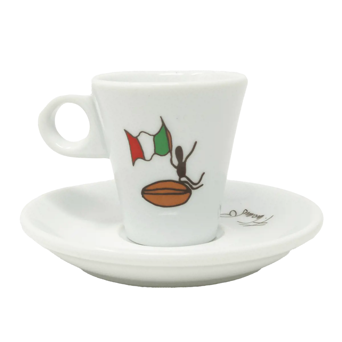 Caffè Gioia 6 Tasses A Espresso Avec Sous Verre by Caffè Gioia