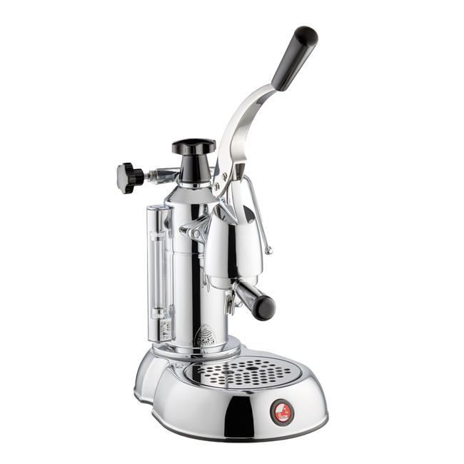 Troisième image du produit La Pavoni Stradivari Machine A Levier Inox 5 5 Kg Buse Vapeur Abs Manche Noir by La Pavoni