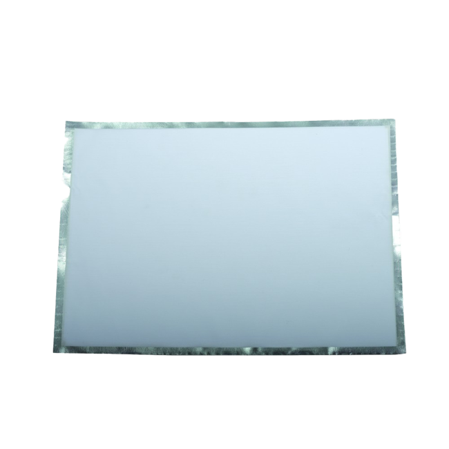 Einweg-Platzsets Weiß und Silber 31,5x45 cm - 32 Stück by Aulica