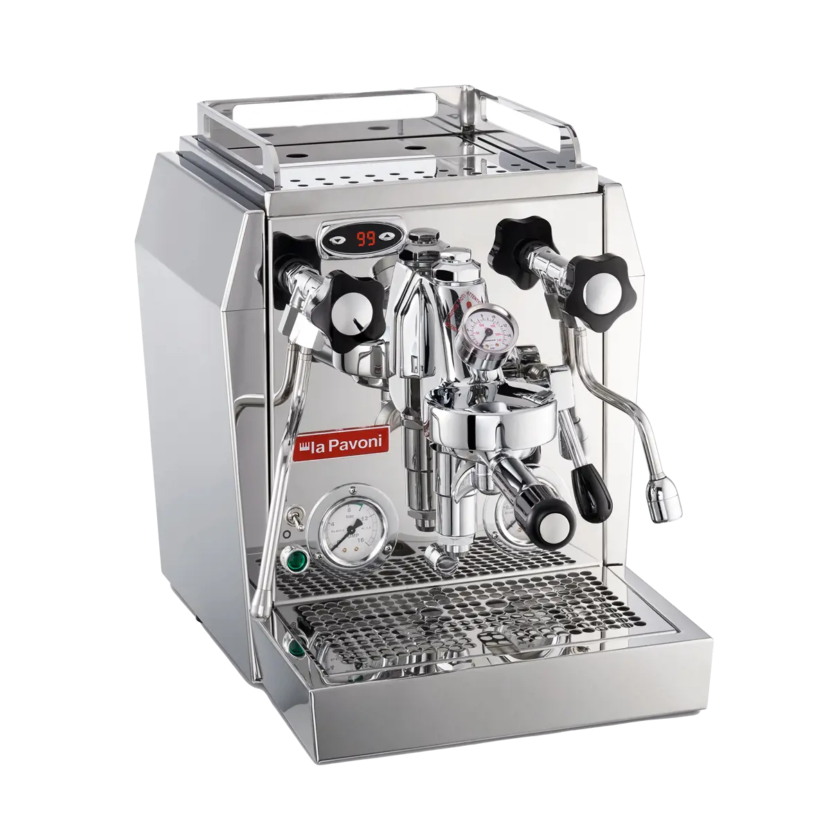 Troisième image du produit La Pavoni Machine Semi Professionnelle Giotto Evolution Pid by La Pavoni