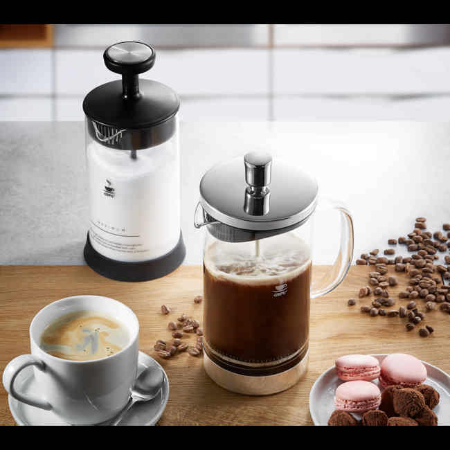 Cafetière à Piston Inox - Accessoires Café - Gadgets de Cuisine