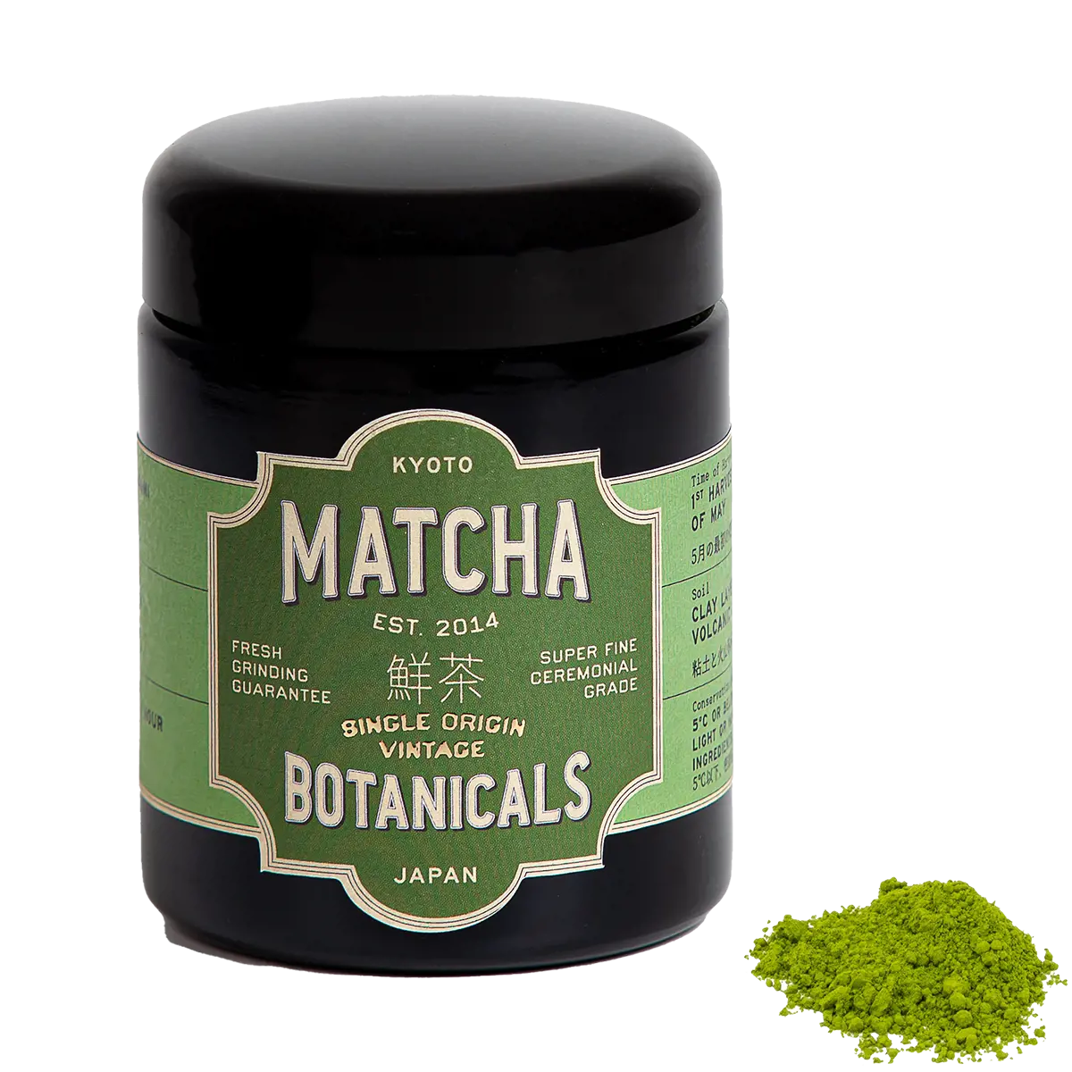 Matcha Botanicals Millésimé 2021  Matcha Ceremonial "Single Origin" 100g by Matcha Botanicals