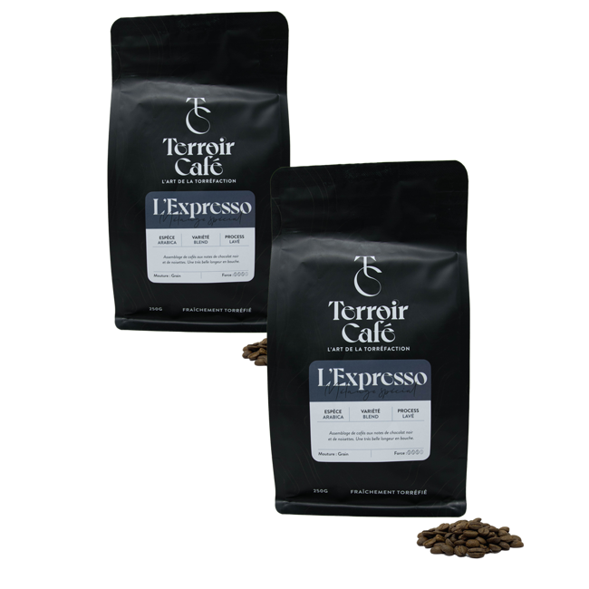 Café En Grain Terroir Cafe Terroir Cafe La Composition D Espresso 1Kg - 1 Kg by Terroir Cafe