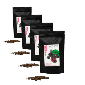 El Amanecer - Miscela Espresso - Pack 4 × Chicchi Bustina 500 g