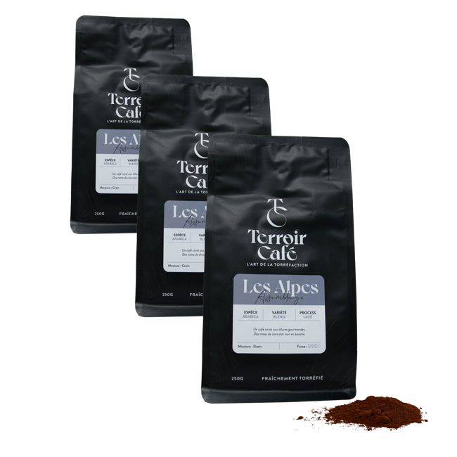 Terroir Cafe Terroir Cafe La Composition Des Alpes 250G Moulu Espresso - 250 G by Terroir Cafe