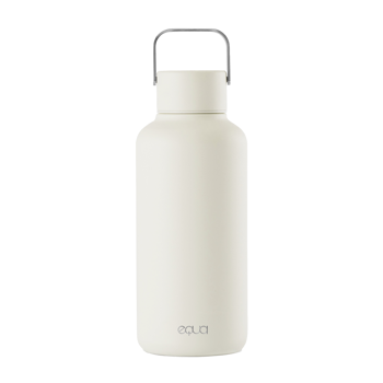 EQUA Bottiglia in acciaio inox Timeless Off White - 600ml - Pack 2 ×