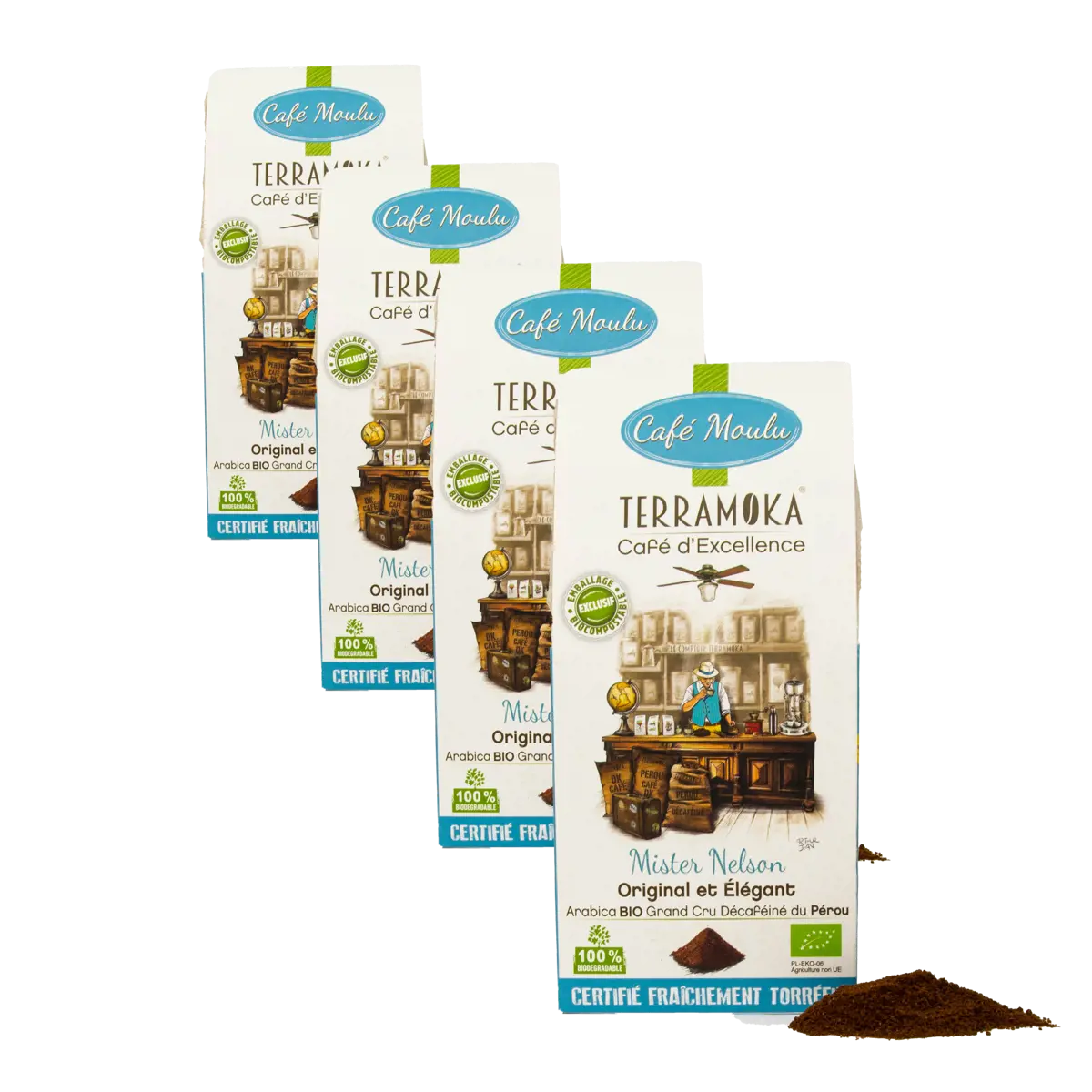 Gemahlener Kaffee - Mister Nelson - 250g by Terramoka