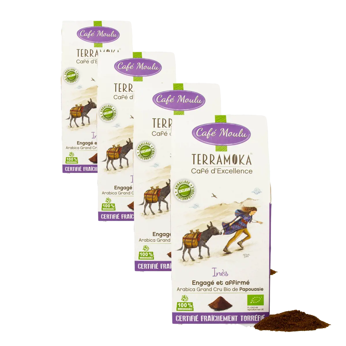 Gemahlener Kaffee - Inès - 250g by Terramoka