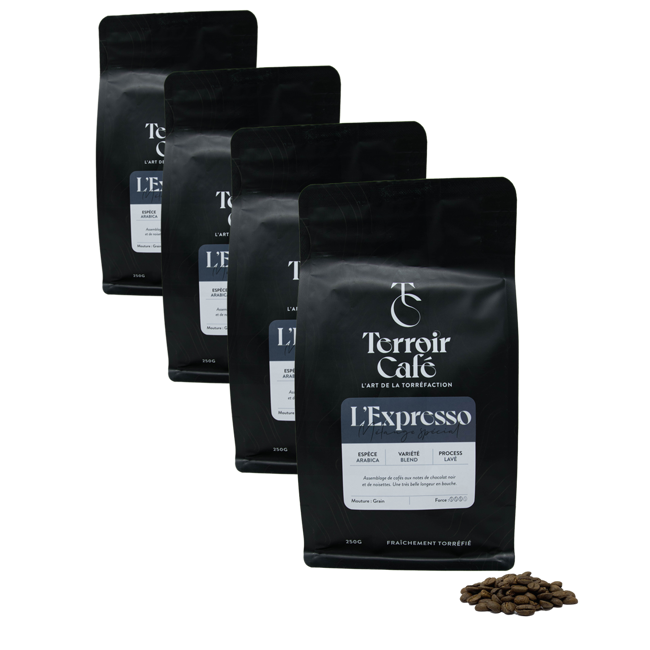 Café En Grain Terroir Cafe Terroir Cafe La Composition De L Espresso 250G - 250 G by Terroir Cafe