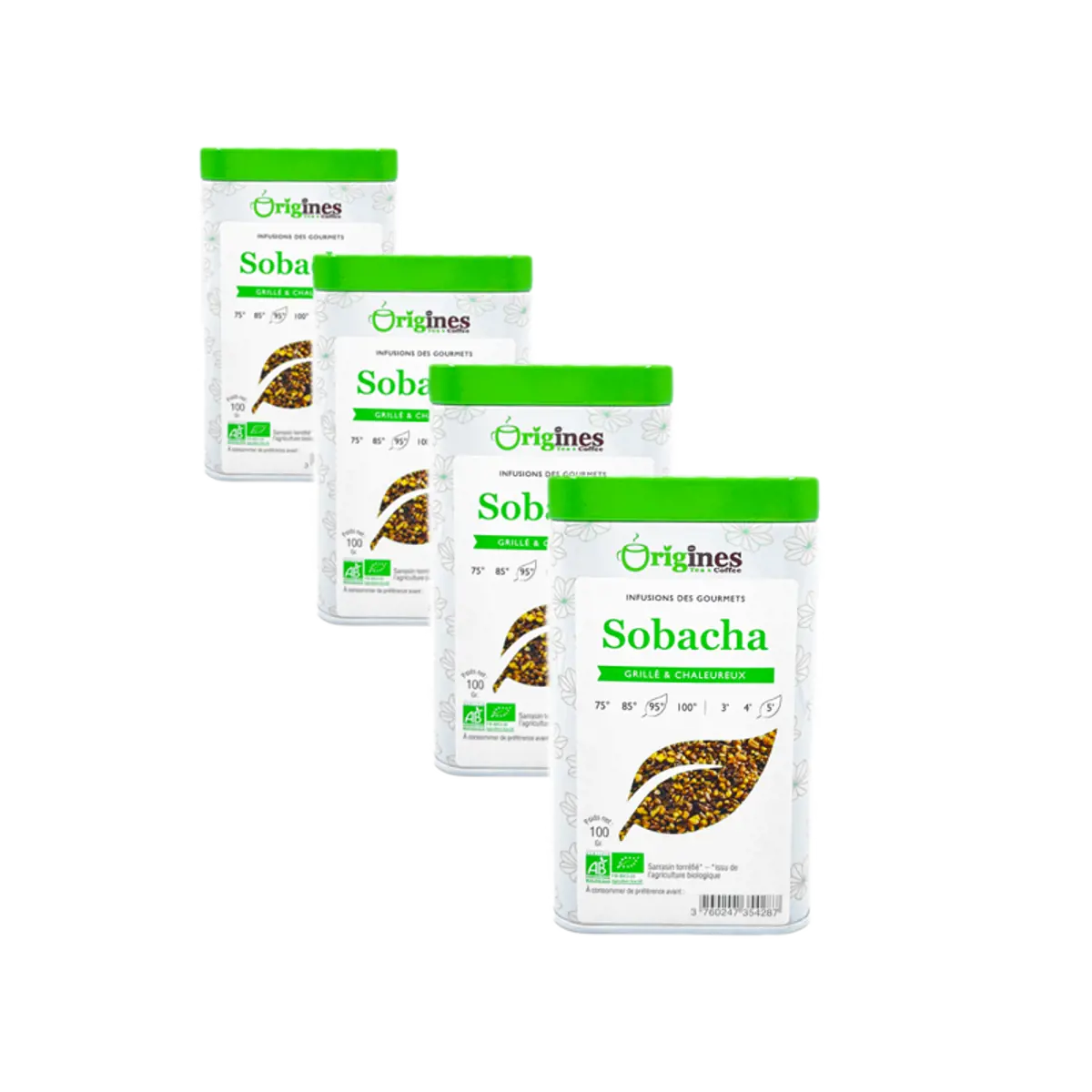 Infusion Bio Sobacha - Boîte Métal 100g by Origines Tea&Coffee