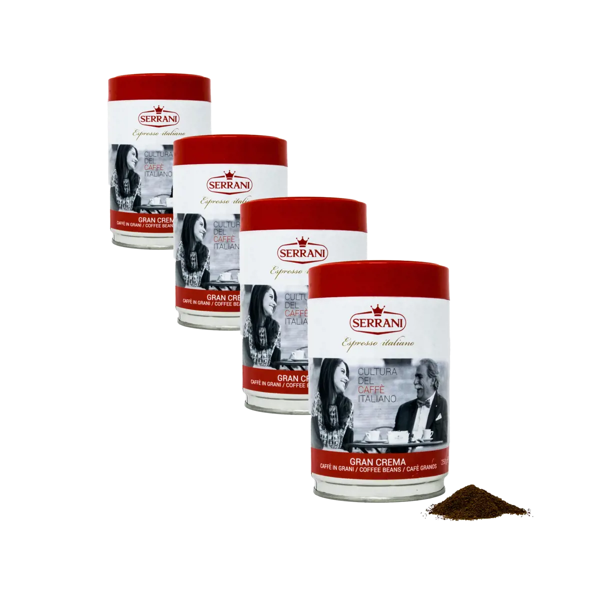 Serrani Cafe Moulu Gran Crema 250G Moulu Moka - 250 G by Serrani