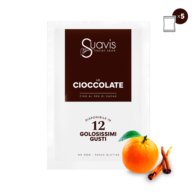 Deuxième image du produit Suavis Chocolat Chaud Orange Cannelle Boites 160 G by Suavis