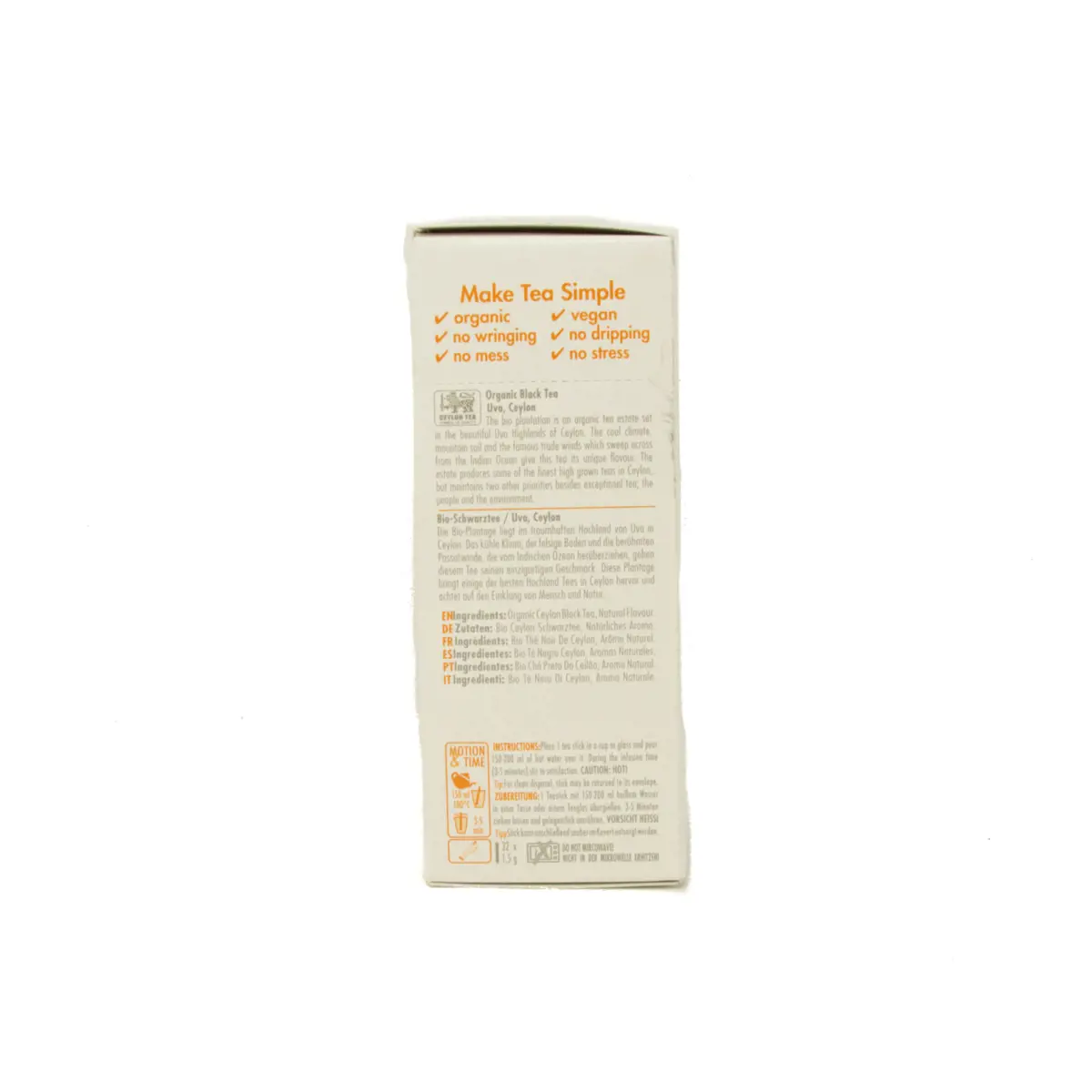 Deuxième image du produit Bistrotea Earl Grey Infusette 32 infusettes by Bistrotea