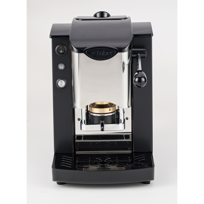 Zweiter Produktbild FABER Kaffeepadmaschine - Slot Inox Black Schwarz  1,3 l by Faber