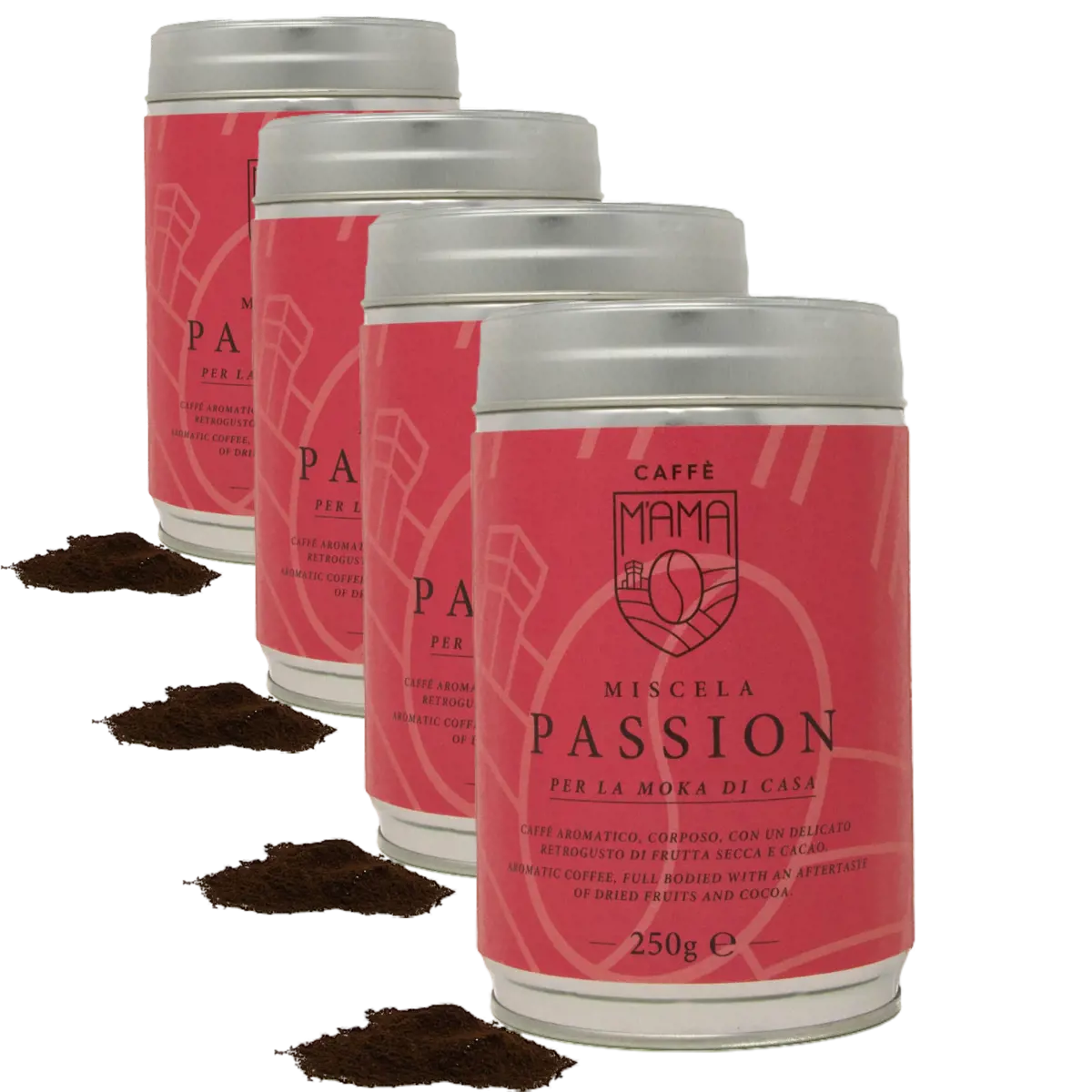 Caffè macinato - Miscela Passion - Moka 250 g by M'ama Caffè