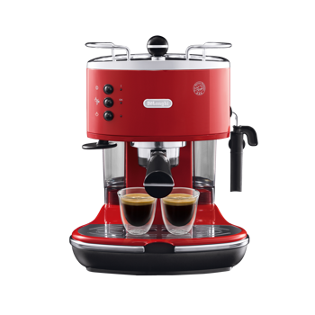 DELONGHI - Icona ECO311.R - Rosso - Macchina espresso manuale - 