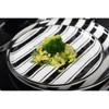 Deuxième image du produit Aulica Assiette A Dessert Rayures Noir Et Blanc 21Cm Set De 6 by Aulica