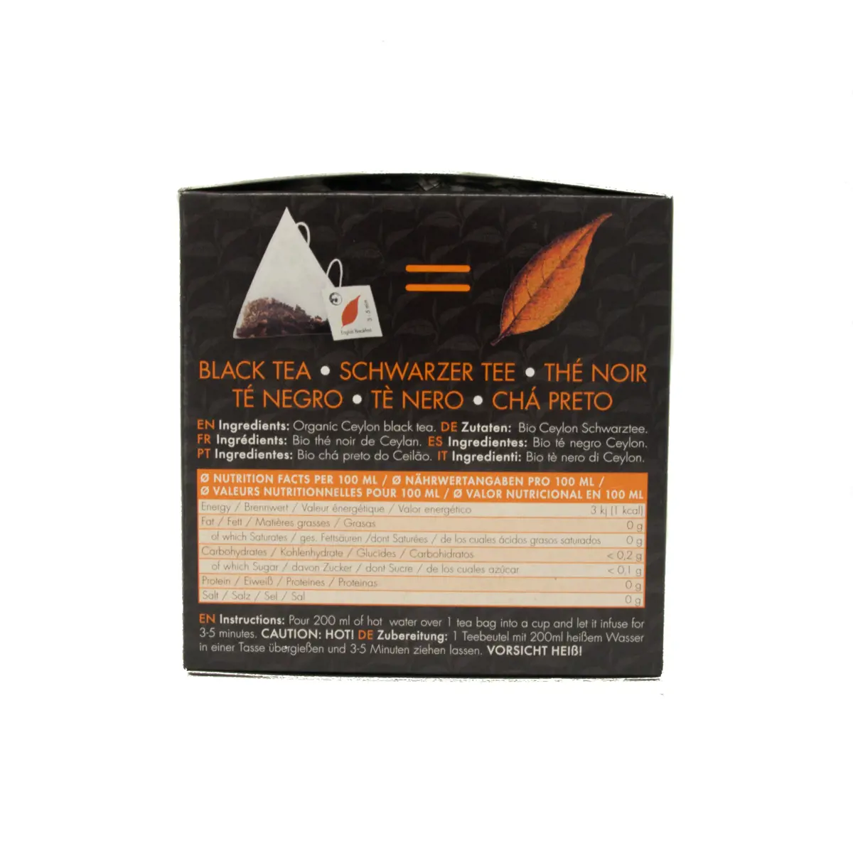 Troisième image du produit Bistrotea English Breakfast 50 infusettes by Bistrotea