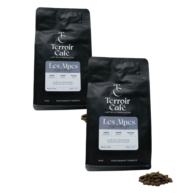Caffè in grani - Miscela alpina - 1kg by Terroir Cafe