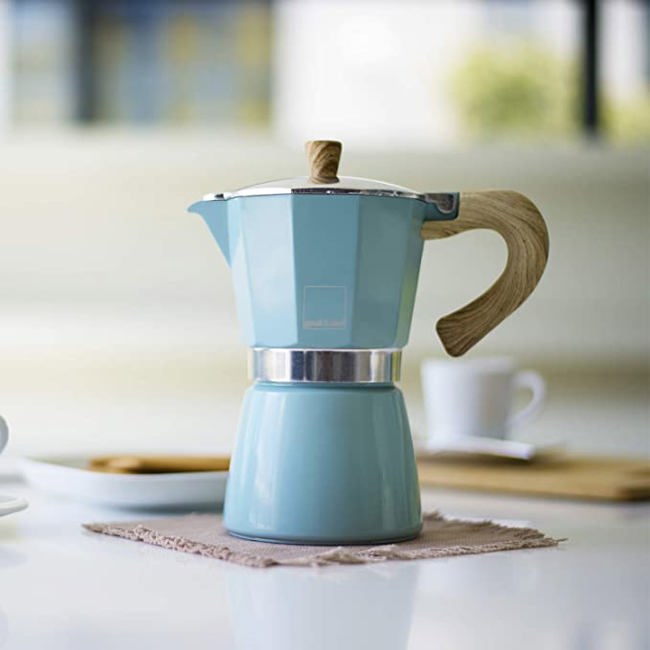 CAFETIÈRE ITALIENNE MOKA EXPRESS BIALETTI 3 TASSES BLEUE