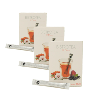Bistrotea Fruits Rouges Infusettes 32 infusettes - Pack 3 × Sticks 48 g