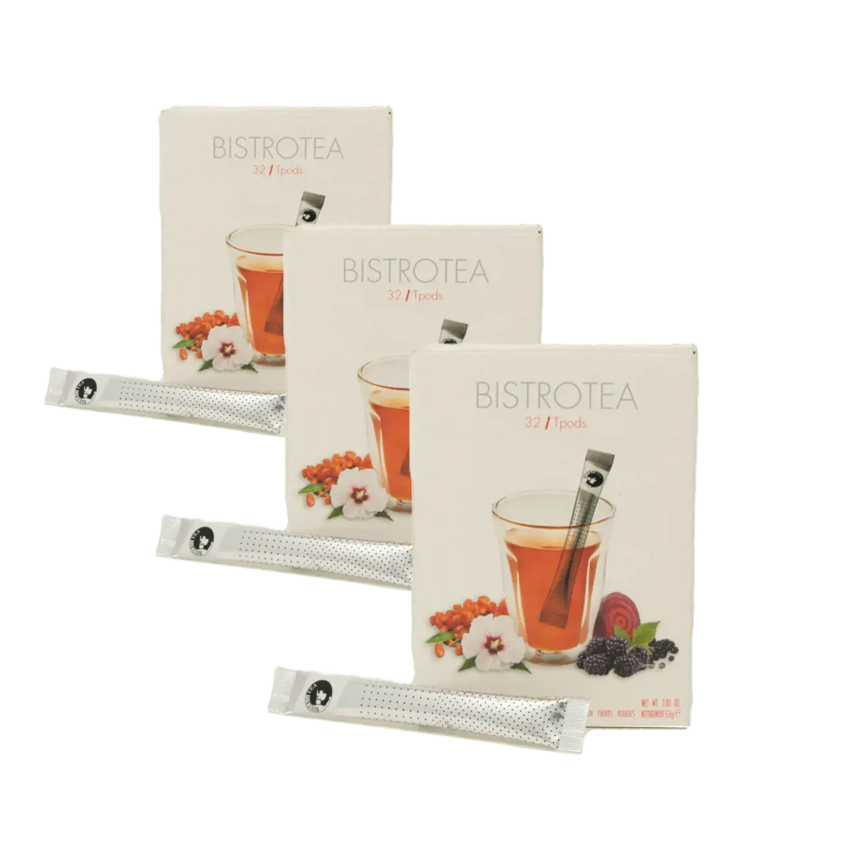 Bistrotea Fruits Rouges Infusettes 32 infusettes by Bistrotea