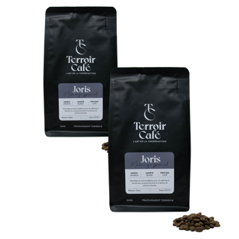 Kaffeebohnen - Zusammenstellung des Kaffeerösters, Joris - 1kg - Pack 2 × Bohnen Beutel 1 kg