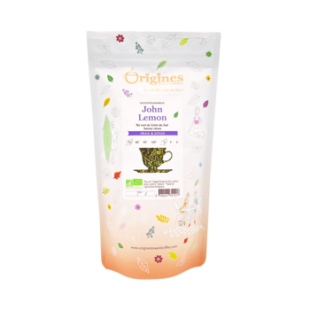 Origines Tea&Coffee The Vert Bio En Vrac John Lemon Coree Du Sud 1Kg Fleur De The 1 Kg - Pochette 1 kg