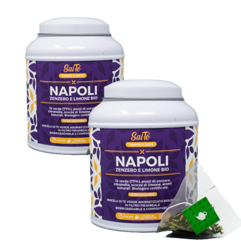 Napoli - Pack 2 × Bustine di te 30 g