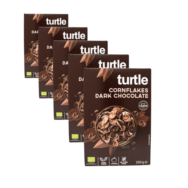 Cornflakes Zartbitterschokolade Bio & Glutenfrei by Turtle