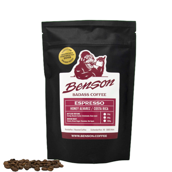Kaffeebohnen - Honey Alvarez, Espresso - 1kg - Bohnen Beutel 1 kg