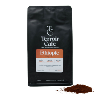 Terroir Café - Äthiopien, Nyala 1kg - Mahlgrad Espresso Beutel 1 kg