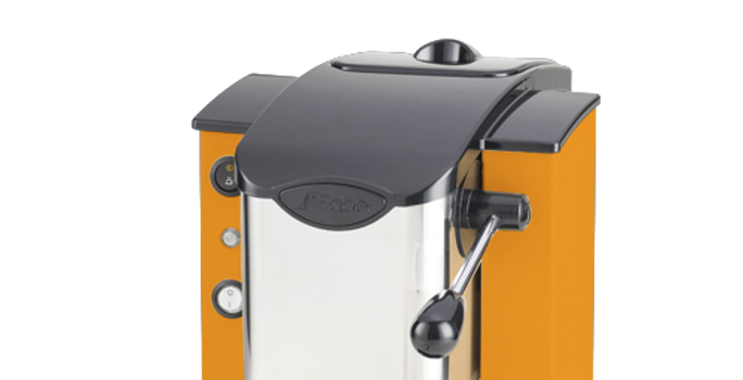 FABER Macchina da Caffè a cialde - Slot Inox Nero Arancio 1,3 l