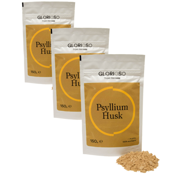 Glorioso Super Nutrients Enveloppes De Psyllium - 150 G - Pack 3 × Pochette 150 g